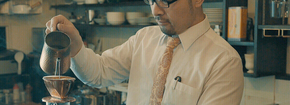店主のコーヒーへのこだわりをもっと知ってもらいたい。店舗紹介PV